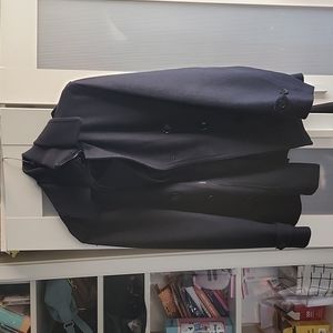 Men's Navy Peacoat - XS